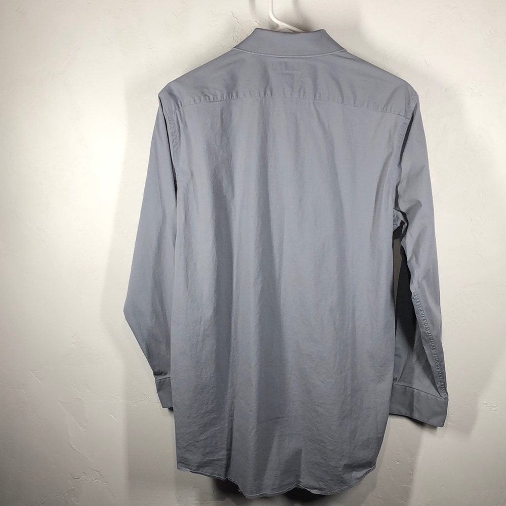 Apt 9 gray slim fit dress shirt size 16.5 - Picture 3 of 5